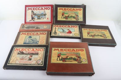 Collection of European market Meccano