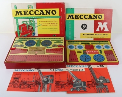 Meccano Outfits No.6 and 3A, 1960s