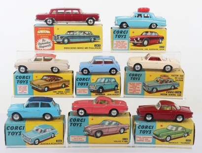 Vintage Corgi Toys boxed cars