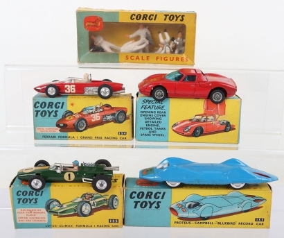 Four Boxed Vintage Corgi Toys Cars