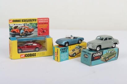 Three Boxed Vintage Corgi Toys