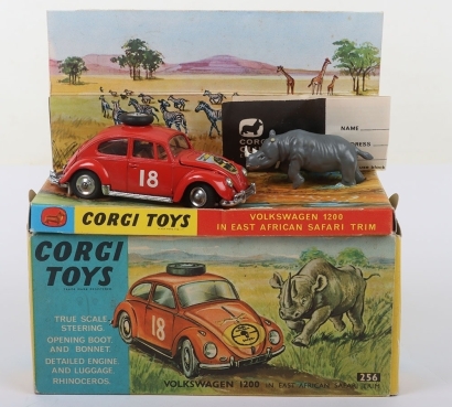 Vintage Corgi Toys boxed 256 Volkswagen 1200 Rally