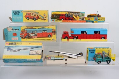 Five Boxed Vintage Corgi Toys