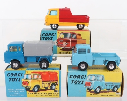 Vintage Corgi Toys boxed Commercial vehicles