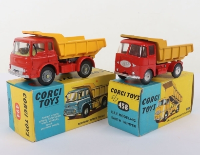 Vintage Corgi Toys two boxed Commercial vehicles