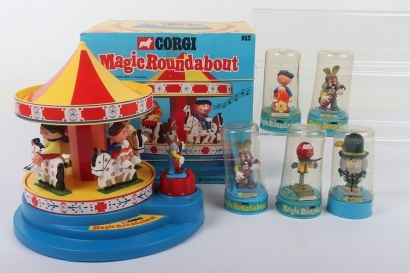Vintage Corgi Toys boxed 852 the Magic Roundabout musical carousel