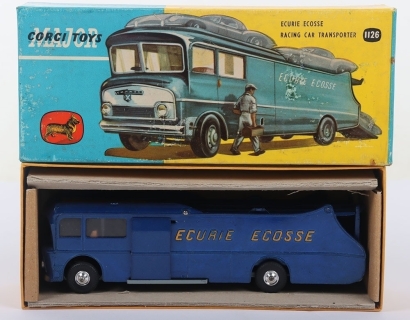 Vintage Corgi Toys boxed 1126 Ecurie Ecosse Racing Car transporter