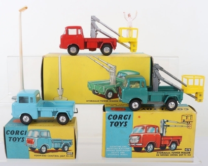 Vintage Corgi Toys boxed Hydraulic Tower wagons