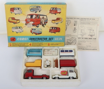 Vintage Corgi Toys boxed GS24 Commer Construction set