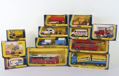 Corgi Toys Emergency and other boxed vehicles