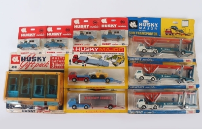 Corgi Toys Husky Major and other models
