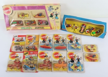 Corgi Juniors carded Cartoon characters