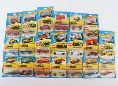 Corgi Juniors carded vehicles