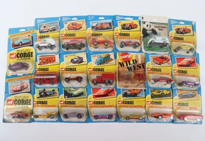 Corgi Juniors carded vehicles