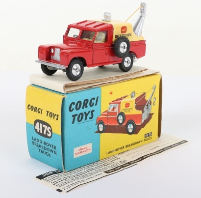 Vintage Corgi Toys 417S Land-Rover Breakdown Truck