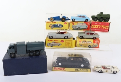 Six Vintage Boxed Dinky Toys
