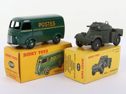 French Dinky Toys 25BV Peugeot D.3.A Postal Van