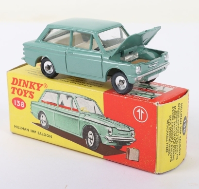 Dinky Toys 138 Hillman Imp Saloon Scarce cream interior