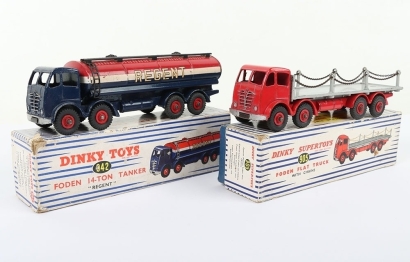 Dinky Supertoys two boxed Foden trucks