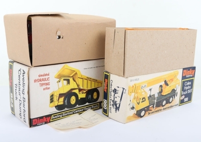 Dinky Toys Construction vehicles