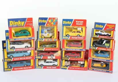Dinky Toys boxed cars