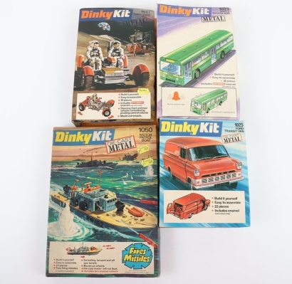 Four Dinky Toys metal Kits