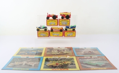 Six USA issue Matchbox Lesney Regular Wheels Jigsaw Puzzles