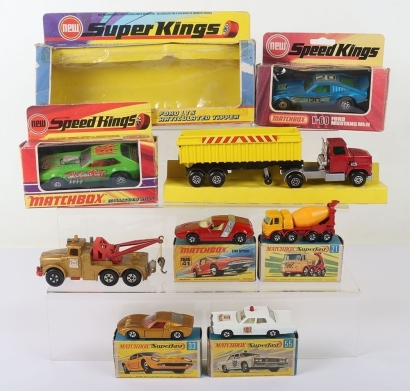 Four Boxed Matchbox Lesney Superfast Wheel Models