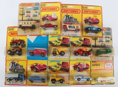 Matchbox Superfast carded models