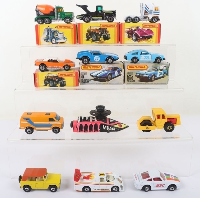 Six Matchbox Superfast USA Issue Boxed Models