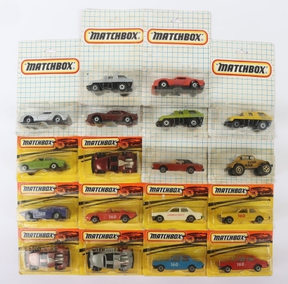 Eighteen Carded Matchbox Superfast Bulgaria Issues