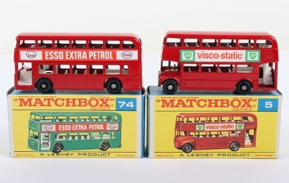 Matchbox Regular Wheel 5d London Bus in F type Box