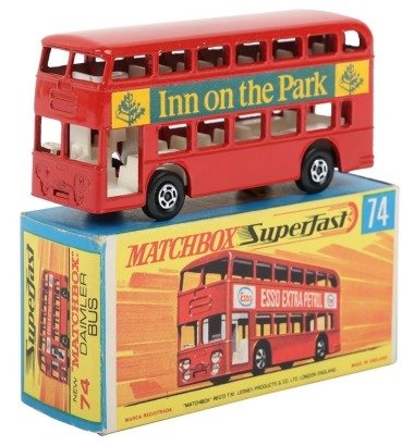 Matchbox Superfast 74A Daimler Bus &lsquo;Inn on the Park Promotional Model