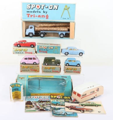 Seven Boxed Tri-ang Spot-On Models