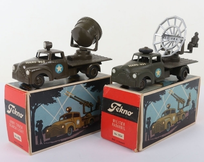 Two Tekno boxed Army Vehicles