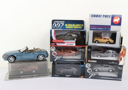 Boxed James Bond Diecast Models
