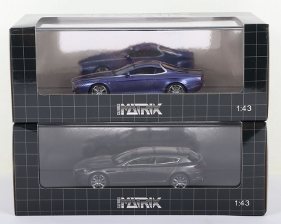 Two Boxed Matrix Resin Scale Models