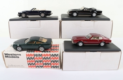 Three Built SMTS Model Hand Built Aston Martin Model Kits