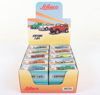 Schuco Trade Counter Box of Twenty 1:64 boxed models