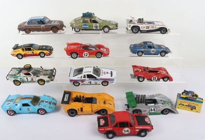 Ten Unboxed Polistil Models, 1/25-1/26 Scales