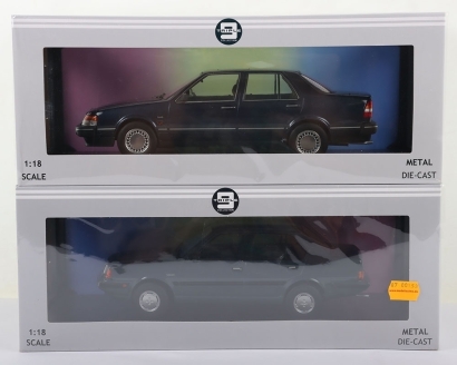 Two Triple 9 Collection 1:18 Scale Diecast Model Cars