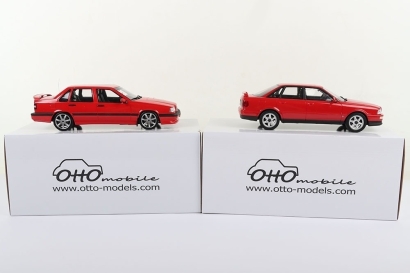 Two Boxed Otto Models 1:18 Scale Resin Models
