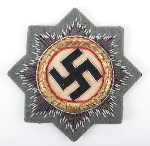 WW2 German Army / Waffen-SS German Cross (Deutsche Kreuz) in Gold