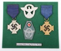 Third Reich Medals and Police Insignia Group