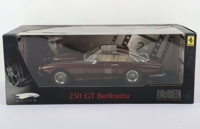 Hot Wheels Elite Steve McQueen Ferrari 250 GT Berlinetta