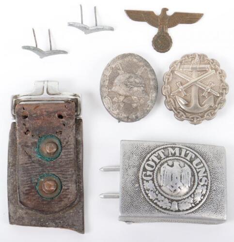 WW2 German Army Belt Buckle by RS&S