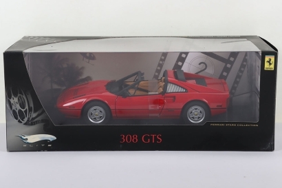 Hot Wheels Elite Magnum Pi Ferrari 308 GTS, 1: 18 scale