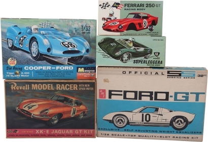 Vintage Slot Car 1/32nd Model Car Kits