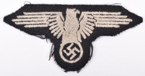 WW2 German Waffen-SS Tunic Arm Eagle