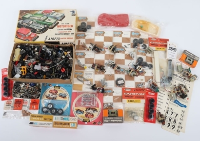 A Quantity of Vintage Slot Car Motor Racing Spares